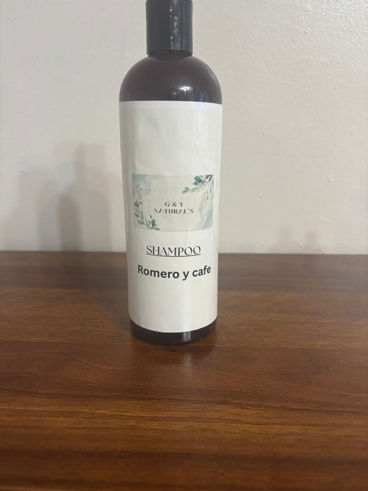Shampoo Romero y cafe